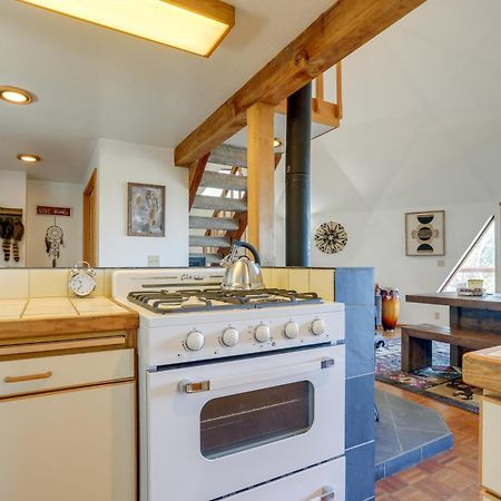 Off-Grid Nevada City Geodesic Dome House With Views! ภายนอก รูปภาพ