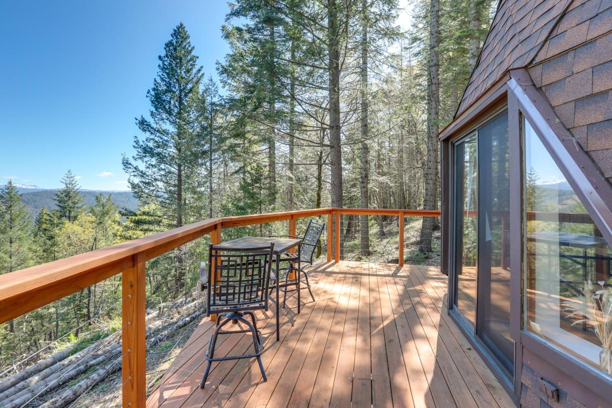 Off-Grid Nevada City Geodesic Dome House With Views! ภายนอก รูปภาพ