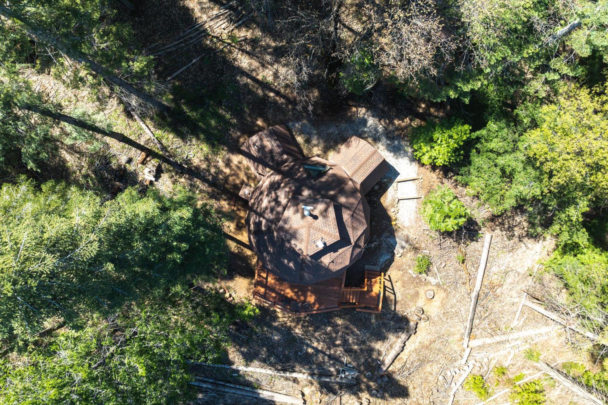 Off-Grid Nevada City Geodesic Dome House With Views! ภายนอก รูปภาพ