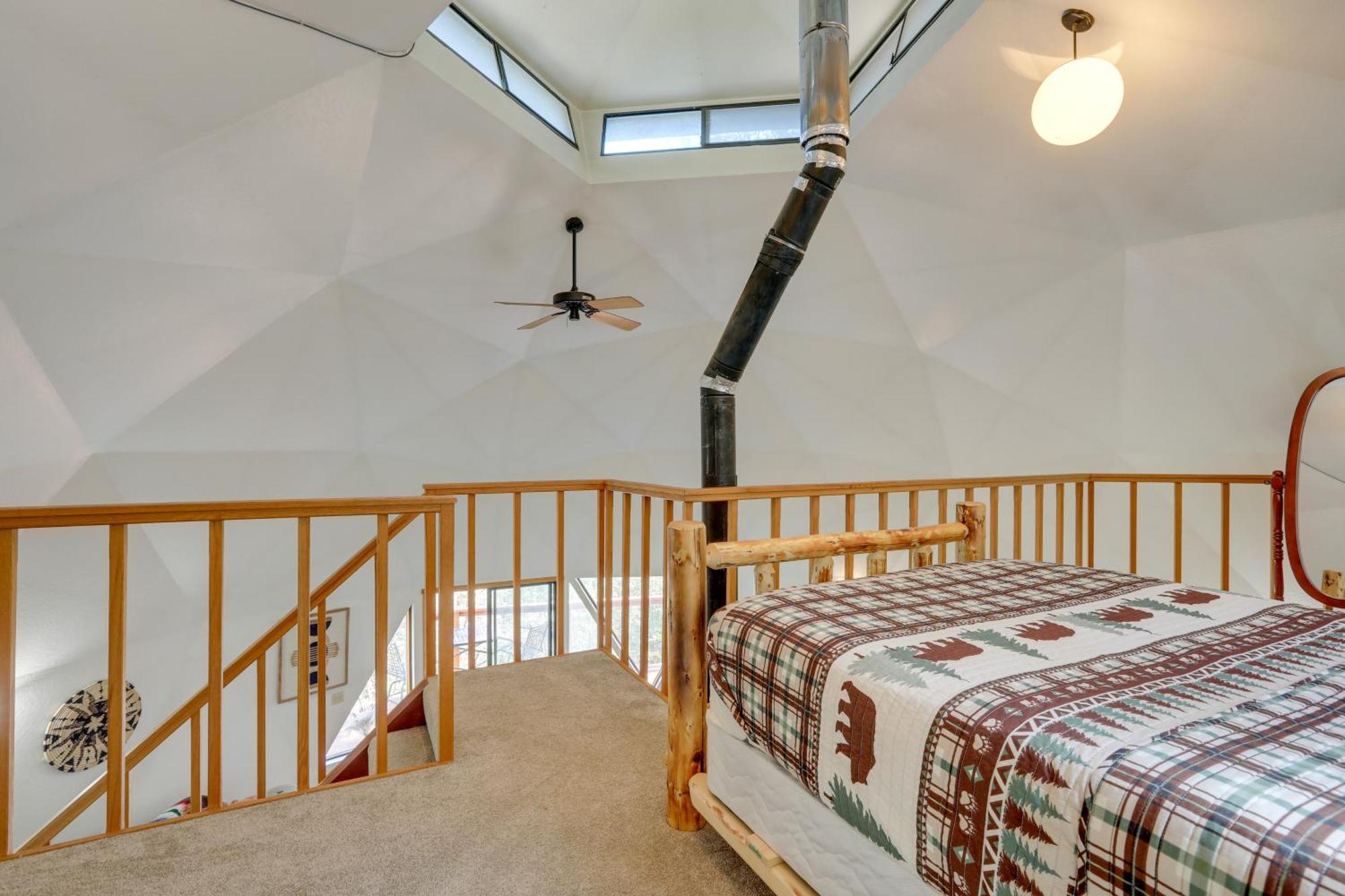 Off-Grid Nevada City Geodesic Dome House With Views! ภายนอก รูปภาพ