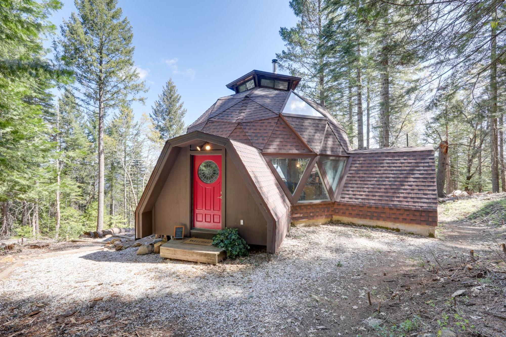 Off-Grid Nevada City Geodesic Dome House With Views! ภายนอก รูปภาพ