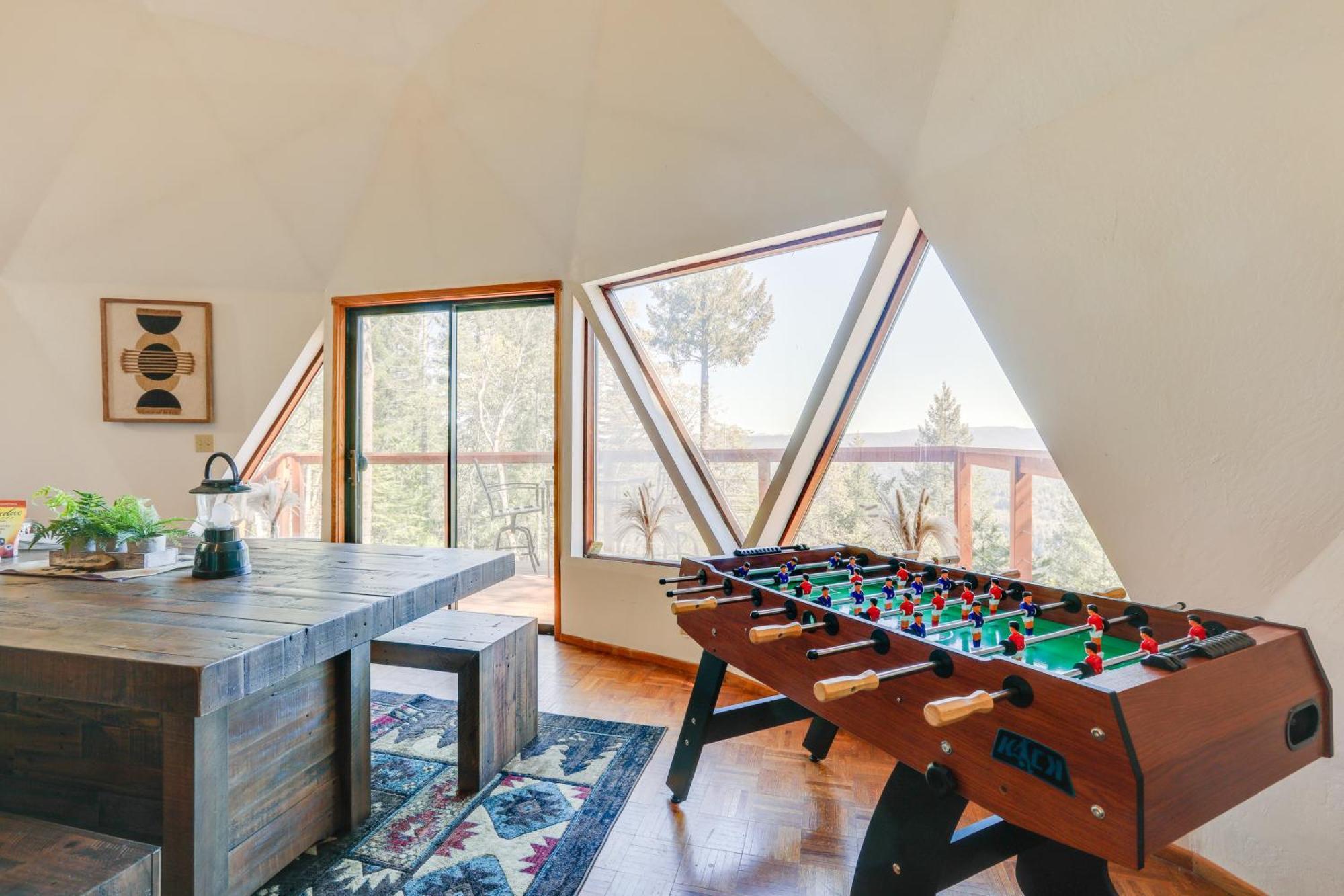Off-Grid Nevada City Geodesic Dome House With Views! ภายนอก รูปภาพ